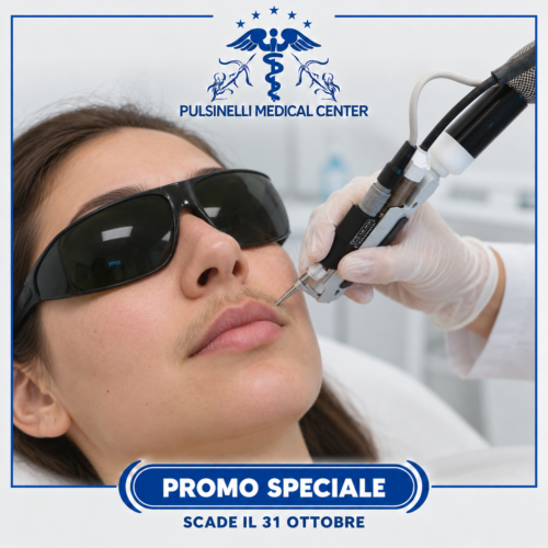 DUE EPILAZIONI LASER ALESSANDRITE : ZONA BAFFETTO