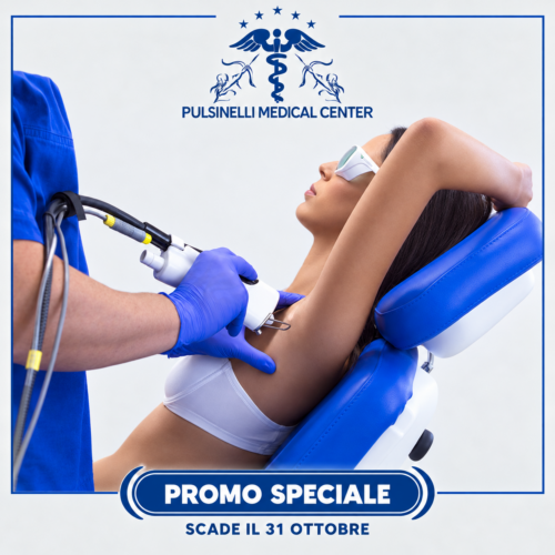 DUE EPILAZIONI LASER ALESSANDRITE ASCELLE
